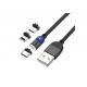QS MG7019, Magnetic USB Data Cable