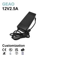 3S 12V 2.5A Desktop Power Adapter Switching Power Supply Unit UL