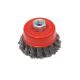 Customized Support 3 inch Twisted Wire Wheel Brush for Welding Consumables M14*75*2mm