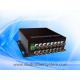 Mini 16CH AHD fiber converter with wall mounted aluminum case,compact desigend for CCTV system