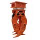 Hydraulic Rotating Grapple Wooden 16-28 Tons Excavator Attachments Log Grapple