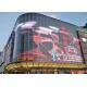 Ultra Wide Viewing Angle Transparent Glass LED Display 240w 1000x500mm