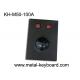 Metal Black Marine Console Industrial trackballs Mouse with USB Interface