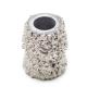 Vacuum Brazed Double Beards Type Diamond Wire Saw Beads for Cutting Granite Quarrying