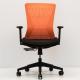 Orange Armrest Adjustable Chair , 200-250kg Adjustable Seat Office Chair