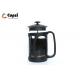 Plastic French Roast Coffee Pot , 304 Stainless Steel Filter Personal French Press