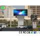 High Brightness outdoor Full color waterproof P10 outdoor RGB right triangle led display cabinet video wall with CE CB