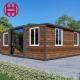 20ft 40ft Foldable Expandable Container House in Prefab Modular Homes Customized Color
