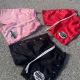 Custom Windbreaker Button Snap Shorts Embroidery Chenille Nylon Shorts Loose Lightweight Nylon Basketball Gym Shorts for Men