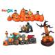 Halloween Led Holiday Party Pumpkin Skeleton Props Toy Holiday Inflatable Outdoor Model Lights