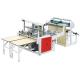 Outside Patch Carry Bag Manufacturing Machine , Plastic Bag Maker Machine 220V / 380V