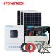 HTONETECH 3Kw 8KW 10KW PV Solar Power Systems Small Off Grid Solar System