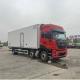 Dongfeng 6x4 Van Truck Refrigerated With 245 HP Engine 20 Ton Loading Capacity