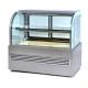 Food Display Warmer With Light Box Stainless Steel Food Display Showcase Commercial Hot Food Warmer