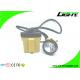 25000Lux Led Miner Cap Lights 10.4Ah SAMSUNG Battery Explosion Proof for Underground Mining