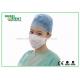 White Paper Non Woven Disposable Face Mask 1 Ply 7 X 20cm