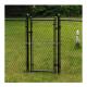 Sustainable 6ft 8ft Galvanized or PVC Coated Chain Link Fence for Modern Stylish Boundary