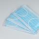 Blue Non Woven No Irritation 3 Ply Individual Packaging Face Masks