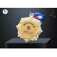Zinc Alloy Medal For Your Events Colorful Painting On Raised 3D Surface