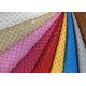 Mildew Proof Quilted Leather Fabric Nonwoven Synthetic PU Embroidered