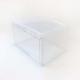 Transparent Portable Magnetic Drop Front Shoe Box Washable Foldable Lightweight