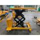 Electric Battery Powered Mobile Scissor Lift Table Workbench 500kg 1400mm Height