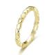 9 K Yellow Gold Jewelry Dainty Design Yellow Gold Ring For Girls