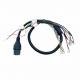 Rj45f Waterproof IP Camera Cable 200mm 220mm 170mm 140mm Power Cable Assembly 033