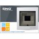 SINGI brand GNB1006 6 ways ivory-white electrical distribution box design flexibly U-tape frame power distribution box
