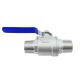 Stainless Steel 2PC Double Male Thread Ball Valve Model NO. Q11F-16/64P for Water