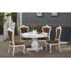4 Seat Modern Custom Dining Tables Wooden Home Dinning Room Furniture