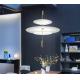 White Modern Metal Acrylic Chandelier Lighting For Home Decoration