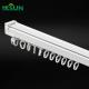 50kg Bearing S Wave Curtain Track Window Hardware Ripple Fold Curtain Tracks