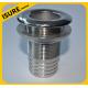 Stainless Steel Covered Thru-Hull Bilge Pump Hose Fitting for Boats