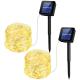 10M Solar Led String Lights Solar Powered Rope Lights 1 Year Warranty