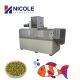 Double Screw Extruder Small Floating Fish Feed Machine Semi Automatic