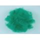 1.5D*51MM Recycled Polyester Staple Fiber Green Color For Non Woven