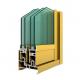 Multi Anodized Aluminium Door Profiles T3-T8 Annealing For Shower Room