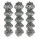 Easily Assembled 10X10 6 Gauge Galvanized Aluminum Temporary Chain Link Fence Panels