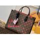 Graffiti Art Series Monogram printing leather Women fashion handbag toron handle high capicity bag
