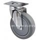 Grey 3 110kg Plate Swivel TPE Caster Z5713-57 for Caster Application in Grey Color