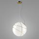 Italian glass ball white pendant lights living room restaurant bedroom Armilla Pendant lamp(WH-GP-149)