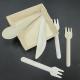 Biodegradable Compostable Paper Pulp Knife Fork Cutlery For Packing