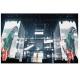 Ultra Lightweight Glass Advertising LED Video Wall Wide Viewing Angle For Buildings