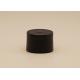 28 / 410 Plastic Disc Cap Matte Black Color OEM Available For Personal Care