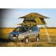 Customized Pop Up Roof Top Tent , Aluminum Pole Roof Rack Mounted Tent