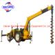 Truck Mounted Crane Pole Auger Piling Rig/Piling Machine