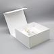 Custom Printed White Luxury Cardboard Box With Matt Lamination Varnishing Printing