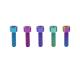 M5 Socket Head Titanium Hex Screw Gr5Alloy Natural Customized Variety Length / Color