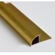 Anodized Industrial Aluminium Profiles / Rould Closed Type Tile Trim Profile